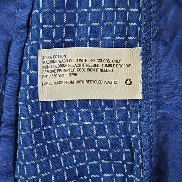 Goodfellow Linden Tech Chino Shorts Men's 40 Blue Wrinkle Resist Stretch 9" EUC - Picture 11 of 13